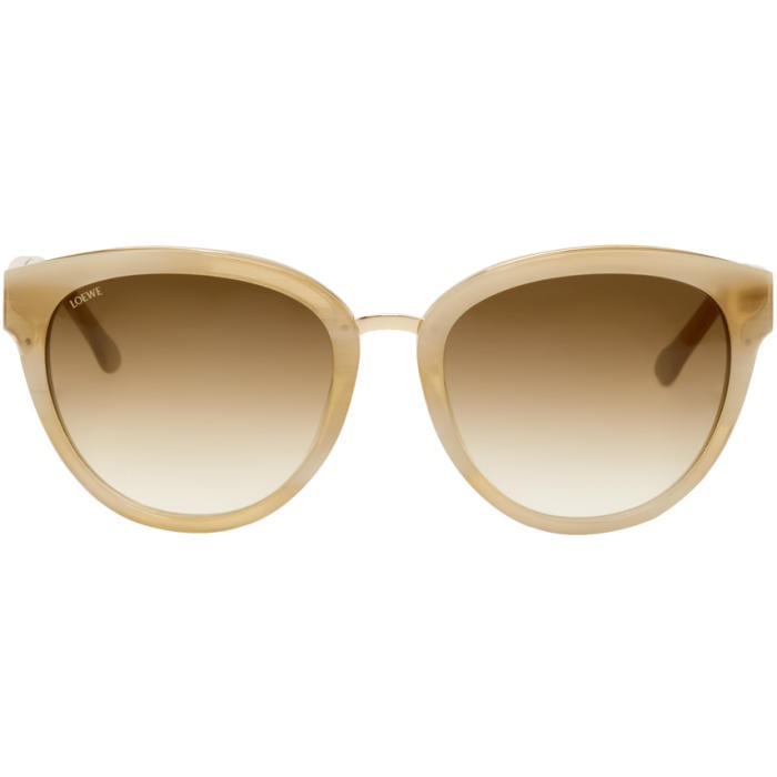 Photo: Loewe Beige Talaia Sunglasses