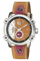 Rebel Weeksville Brown Dial Mens Watch RB121-4131