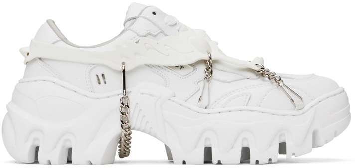 Photo: Rombaut White Boccaccio II Harness Sneakers