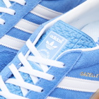 Adidas Gazelle Indoor Sneakers in Blue Fusion/White/Gold Metal