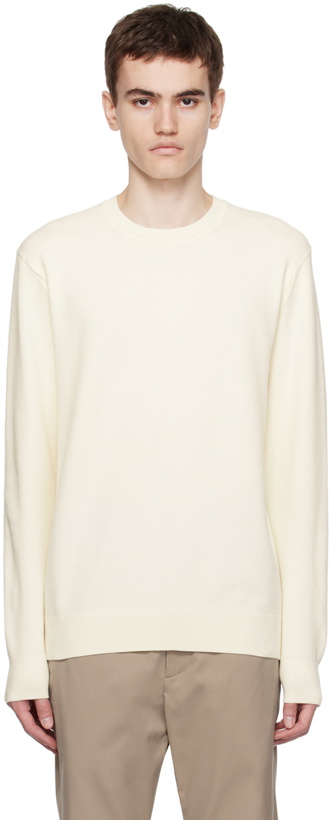 Photo: Theory Off-White Datter Sweater