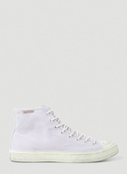 Ballow High Top Tumbled Sneakers in Lilac