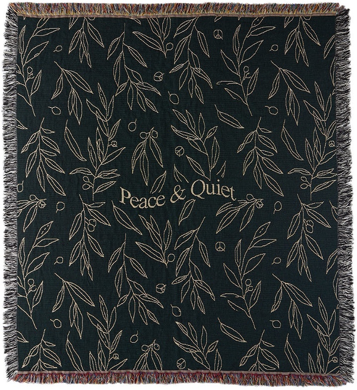 Photo: Museum of Peace & Quiet SSENSE Exclusive Multicolor Woven Tapestry Blanket