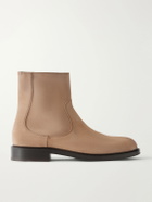Brunello Cucinelli - Waxed Suede Chelsea Boots - Neutrals