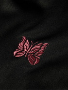 Needles - Logo-Embroidered Tech-Jersey Track Jacket - Black