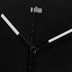 Braun Large Wall Clock in Black