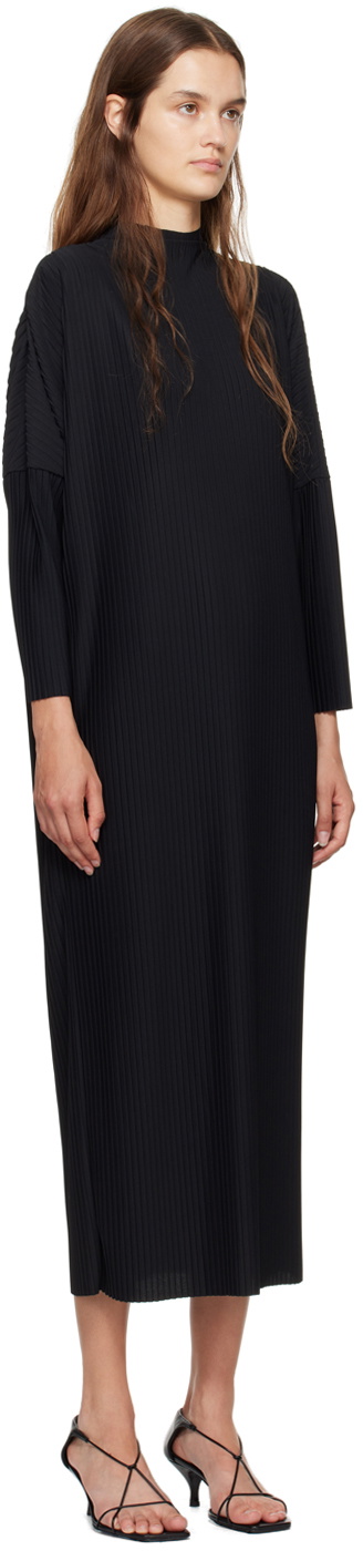 Max Mara Leisure Black Faraone Midi Dress