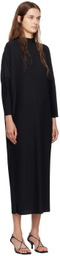 Max Mara Leisure Black Faraone Midi Dress