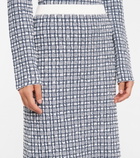 Victoria Victoria Beckham - Stretch-knit midi skirt