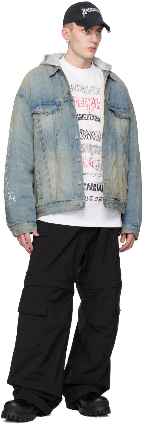 Balenciaga White DIY Metal T-Shirt