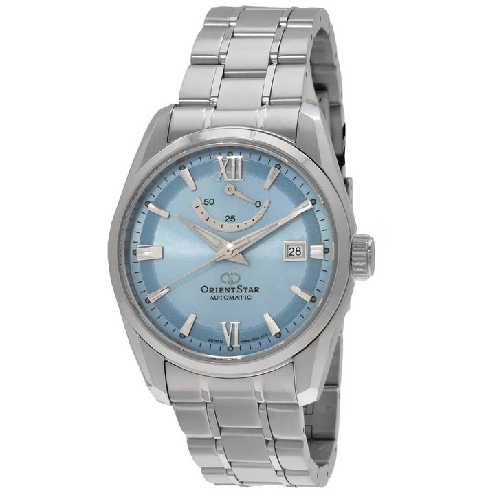 Photo: Orient Star Contemporary Automatic Ice Blue Dial Watch RE-AU0109L00B