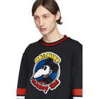 Moschino Black Chinese New Year Mickey Rat Sweatshirt