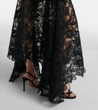 Costarellos Janica silk lace gown