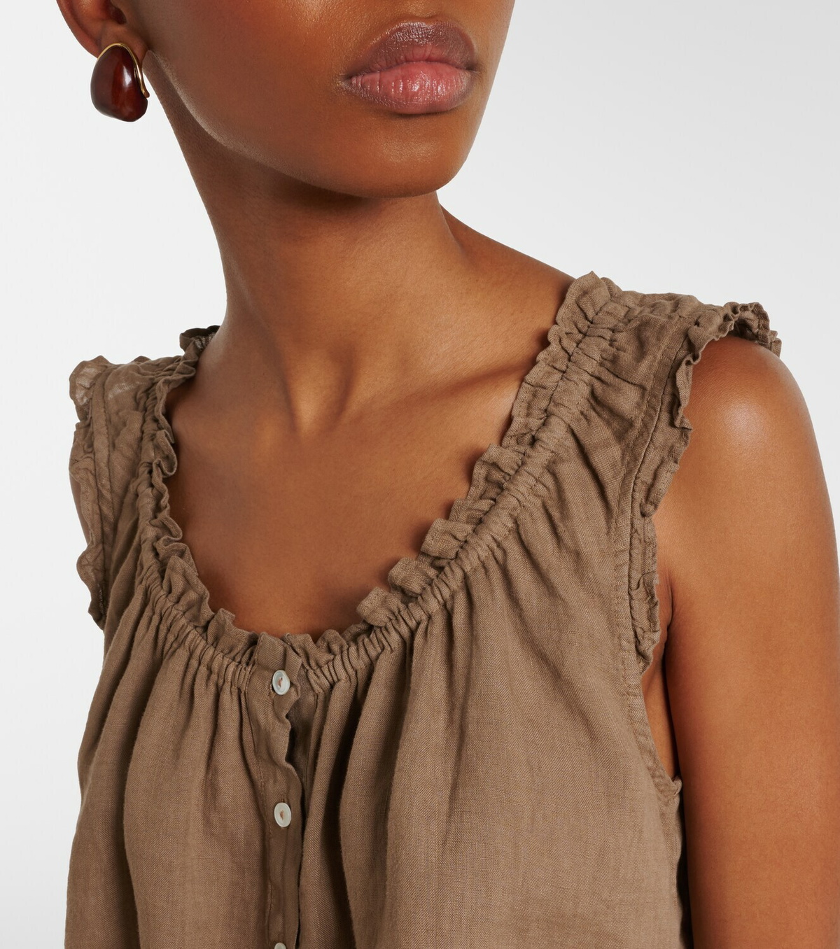 Velvet Tana linen top