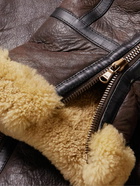 Burberry - Shearling Jacket - Brown