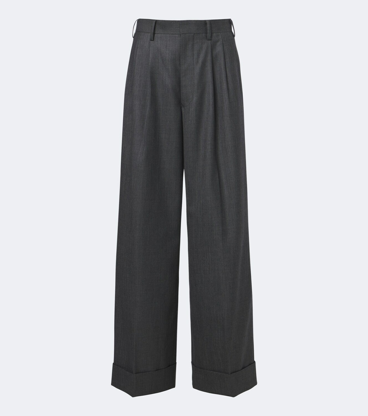 Junya Watanabe Pleated wool wide-leg pants