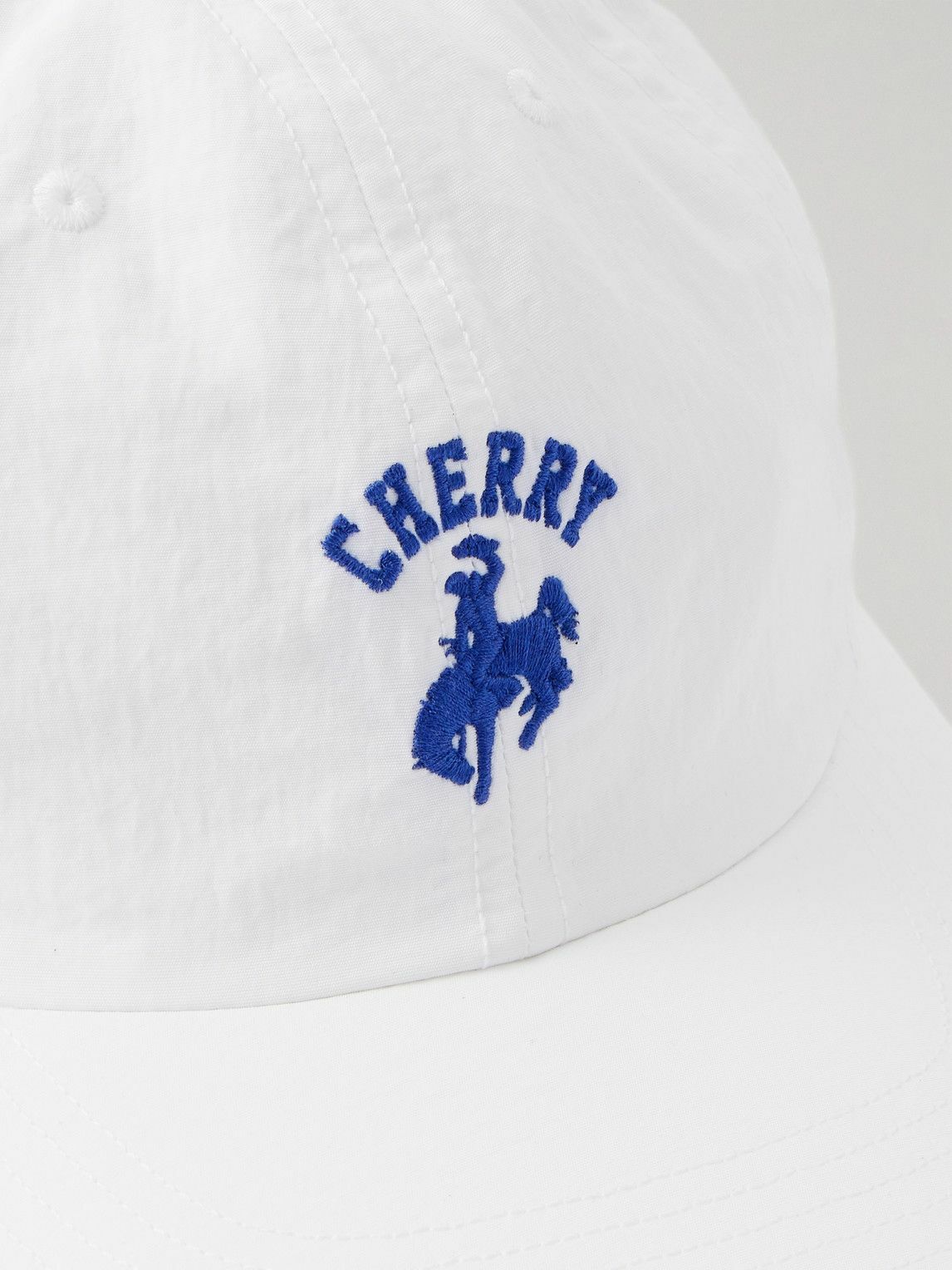 Cherry Los Angeles - Western Tennis Logo-Embroidered Twill Baseball Cap