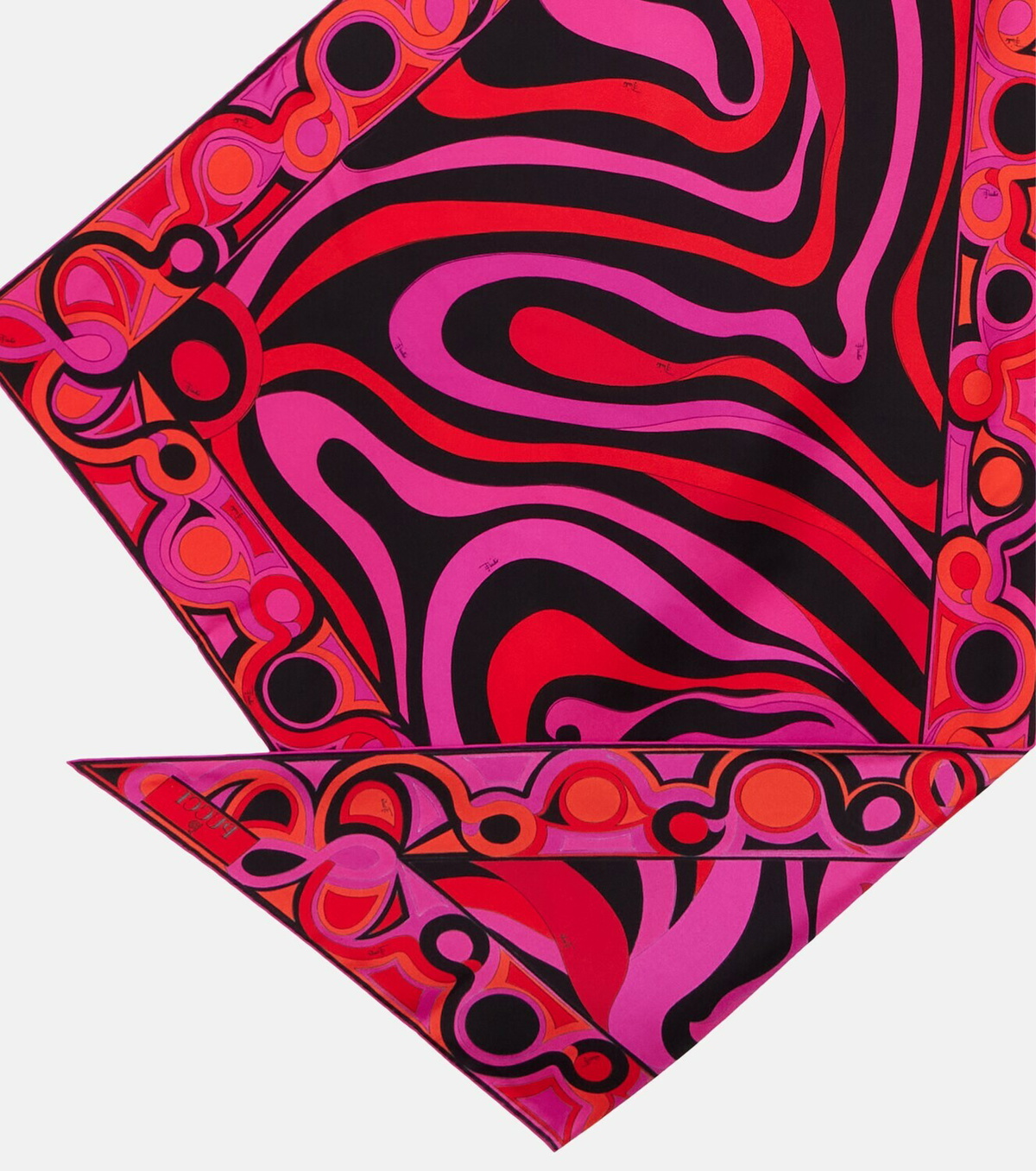 Pucci Iride silk twill scarf