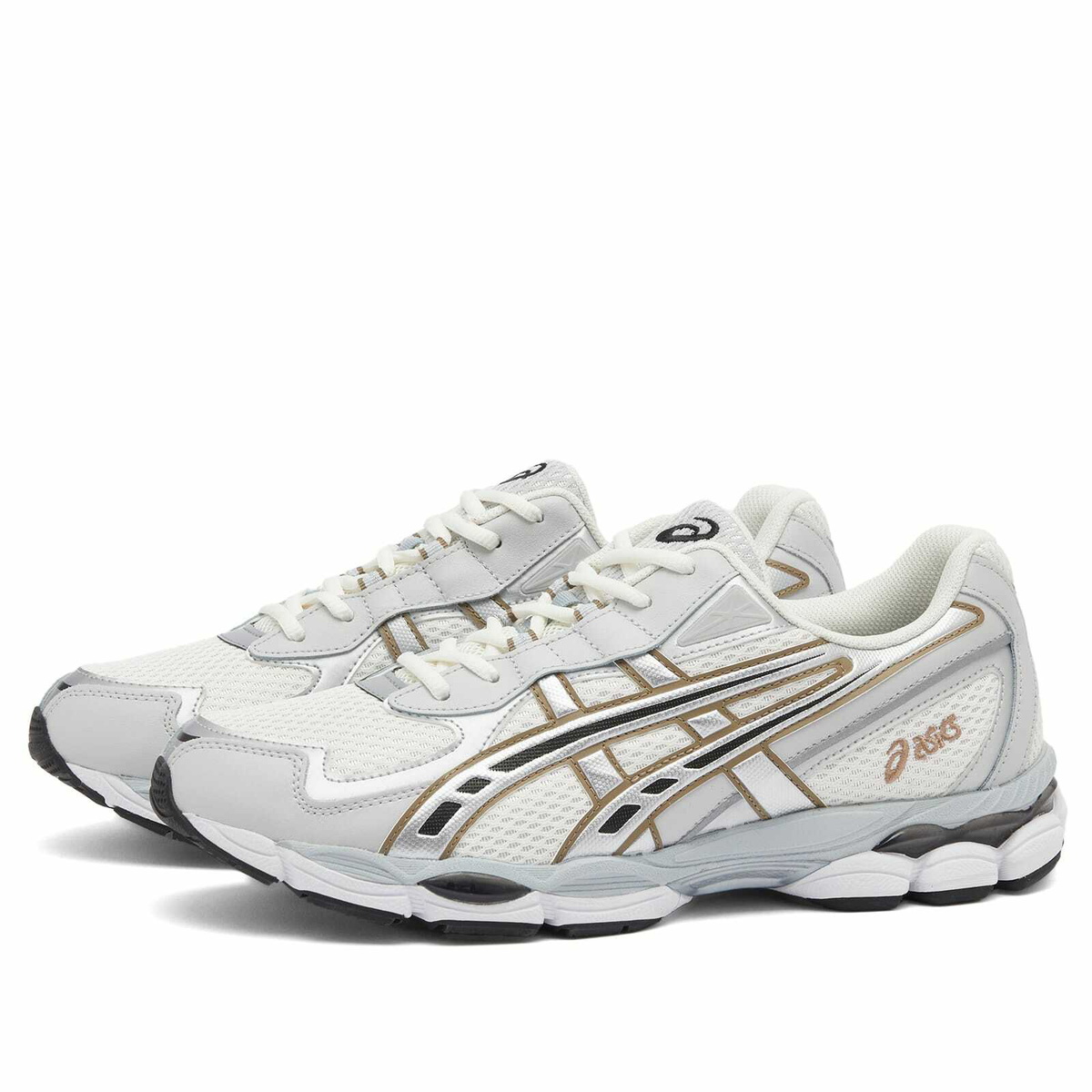 Asics GEL-NYC 2055 in Cream/Pure Silver