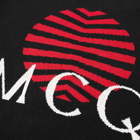 McQ Alexander McQueen Sun Logo Crew Knit