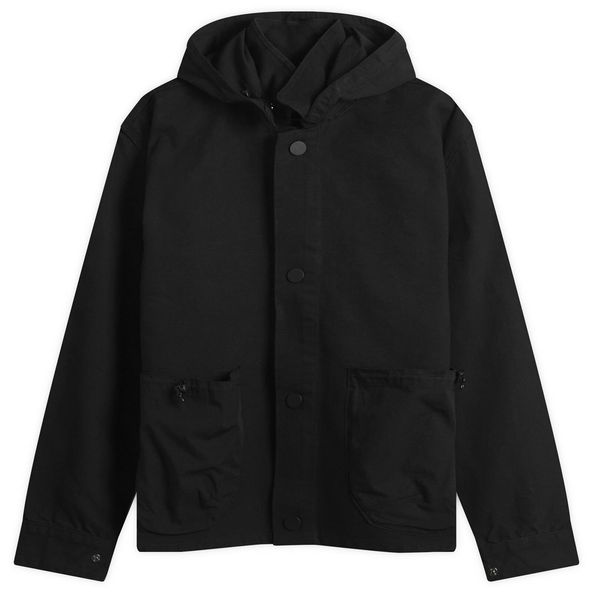 Service Works Men's Corduroy Coverall Jacket in Black Service Works