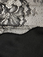 THE ANDAMANE Jessica Lace & Satin Midi Dress