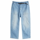 Gramicci Women's Stretch Denim Loose Tapered Pants in Medium Used
