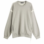MASTERMIND WORLD Men's Cut-Off Sweatshirt in Top Grey