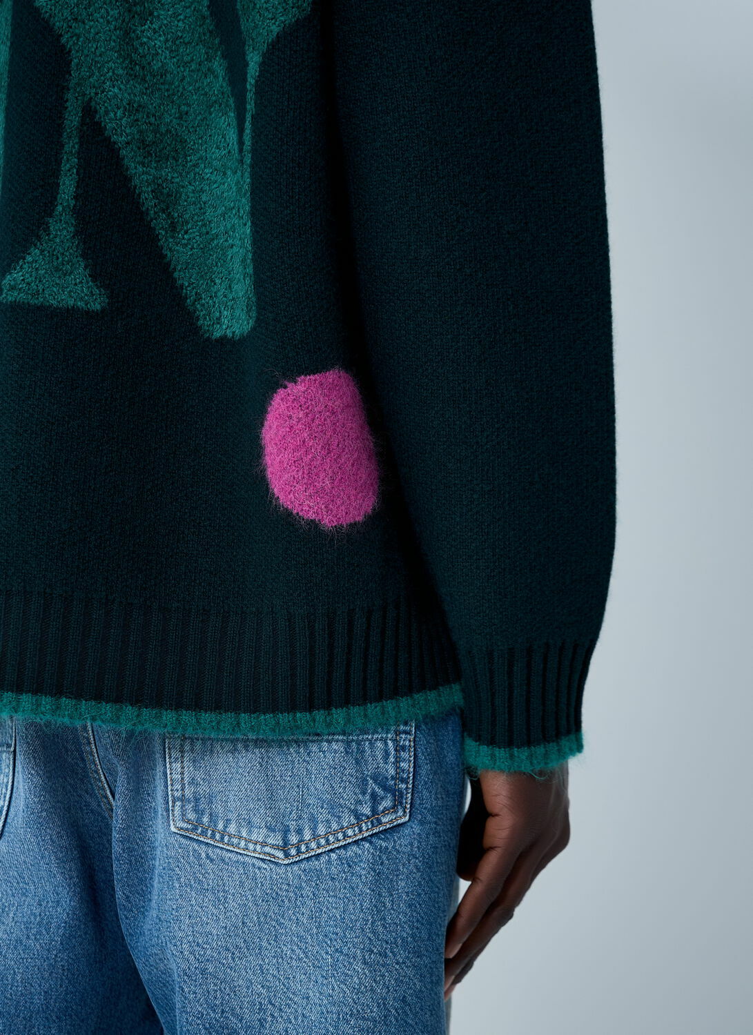Lacoste Jacquard Knit Sweater