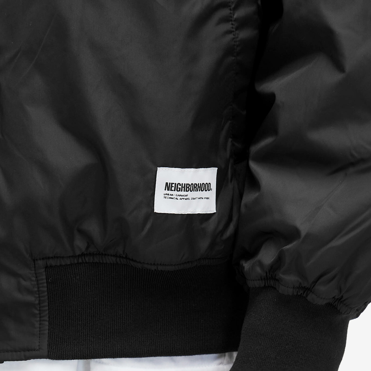 Neighborhood Men's Baseball Jacket in Black Neighborhood