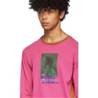 Keenkee Pink and Brown Mellow Drama 2.0 Long Sleeve T-Shirt