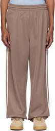 adidas Originals Brown Adicolor Baggy Fit Firebird Track Pants