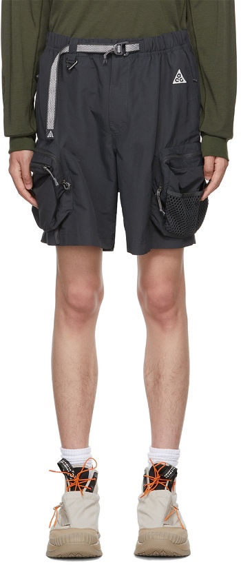 Photo: Nike Black Snowgrass Shorts