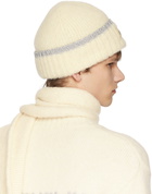 Jacquemus Off-White Guirlande 'Le Bonnet Paoli' Beanie