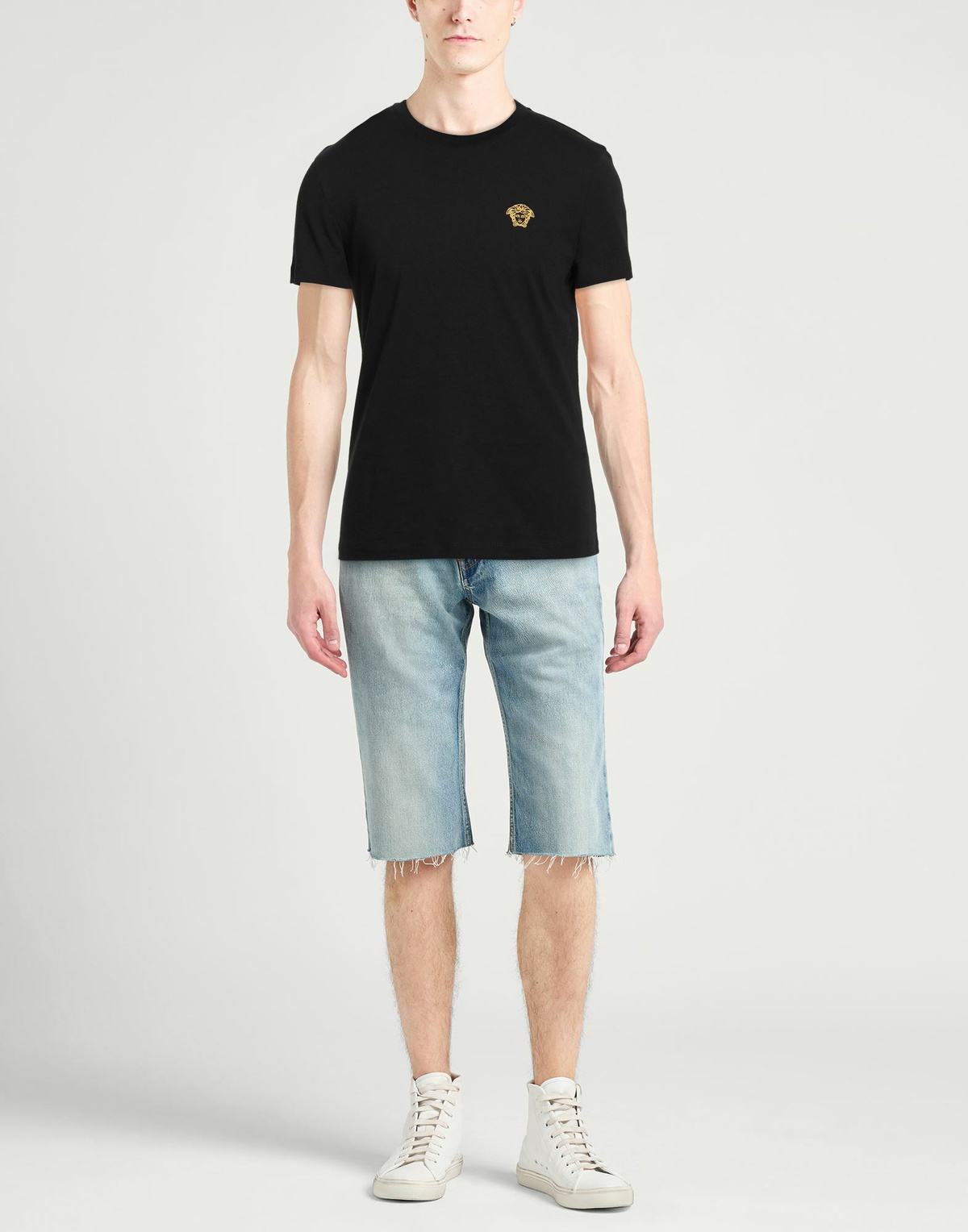 Versace Mens T-shirt in Black