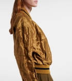 Loewe Taffeta bomber jacket