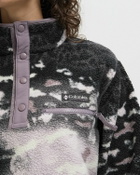 Columbia Helvetia™ II Printed Cropped Half Snap Multi-color Womens Sweatshirt