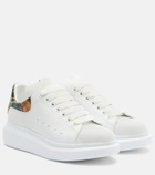 McQueen Oversized leather sneakers