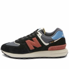 New Balance Men's U574LGTR Sneakers in Black