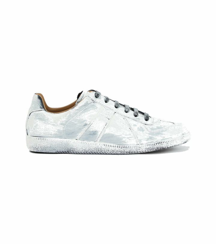 Photo: Maison Margiela - Replica painted sneakers