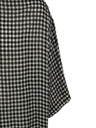 AMI PARIS - Check Print Viscose Crepe Shirt