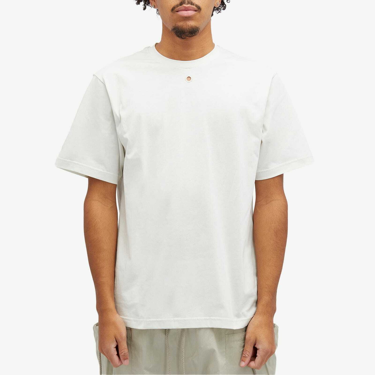 【CRAIG GREEN】コットン HOLE T-SHIRT Craig Green Men's Hole T-Shirt in Chalk Craig Green