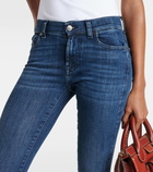 7 For All Mankind Mid-rise bootcut jeans