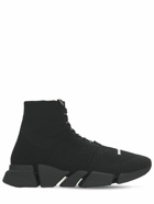 BALENCIAGA - Speed 2.0 Knit Lace-up Sneakers