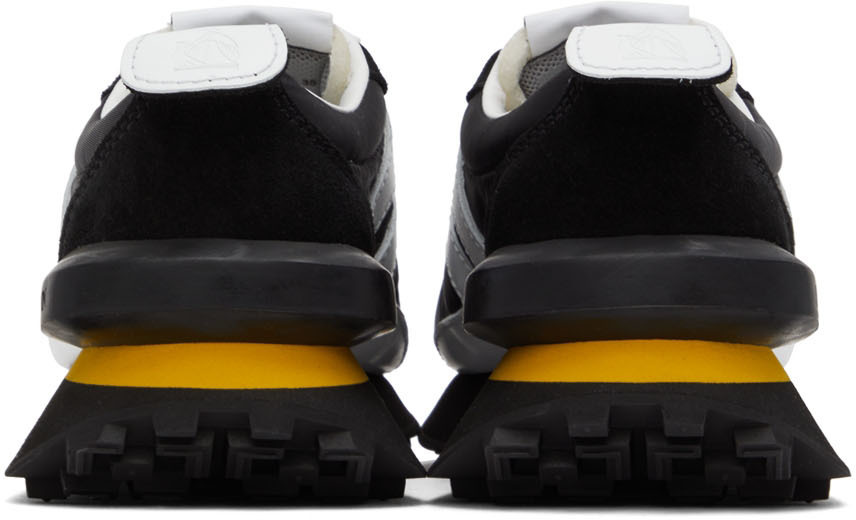 新品★LANVIN★異素材コンビハイブリッドスニーカー★BUMPER　黒 Lanvin Bumper low-top Sneakers | Black | FARFETCH