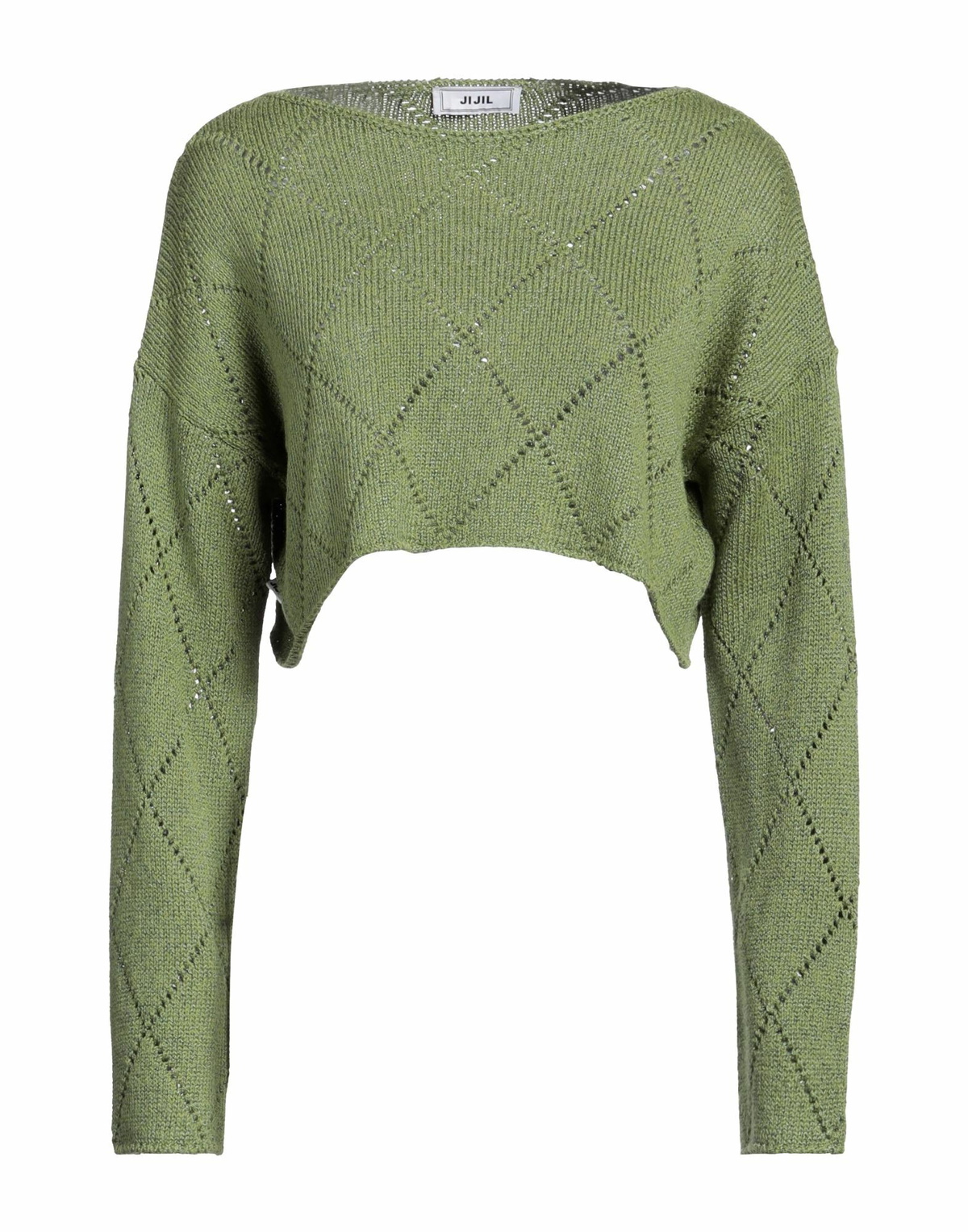 Jijil Womens Sweater Military in Green