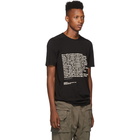 Rick Owens Drkshdw Black Printed Level T-Shirt