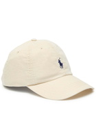 Polo Ralph Lauren Logo-embroidered Linen cap - Cream - One Size