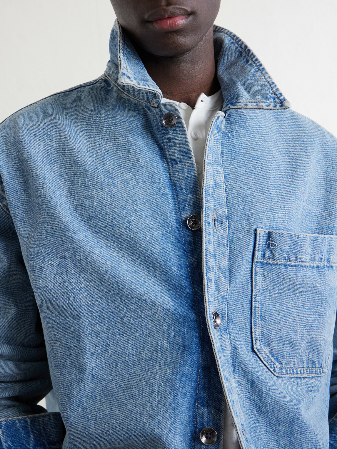 Rag & Bone - Astor Denim Overshirt - Blue