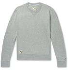 Tracksmith - Trackhouse Mélange Fleece-Back Cotton-Blend Jersey Sweatshirt - Gray